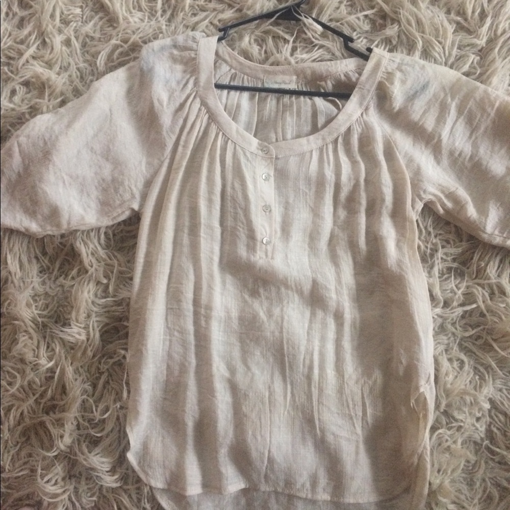 Beige blouse